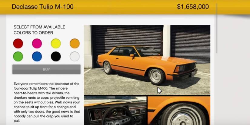 Declasse Tulip M-100 GTA Online