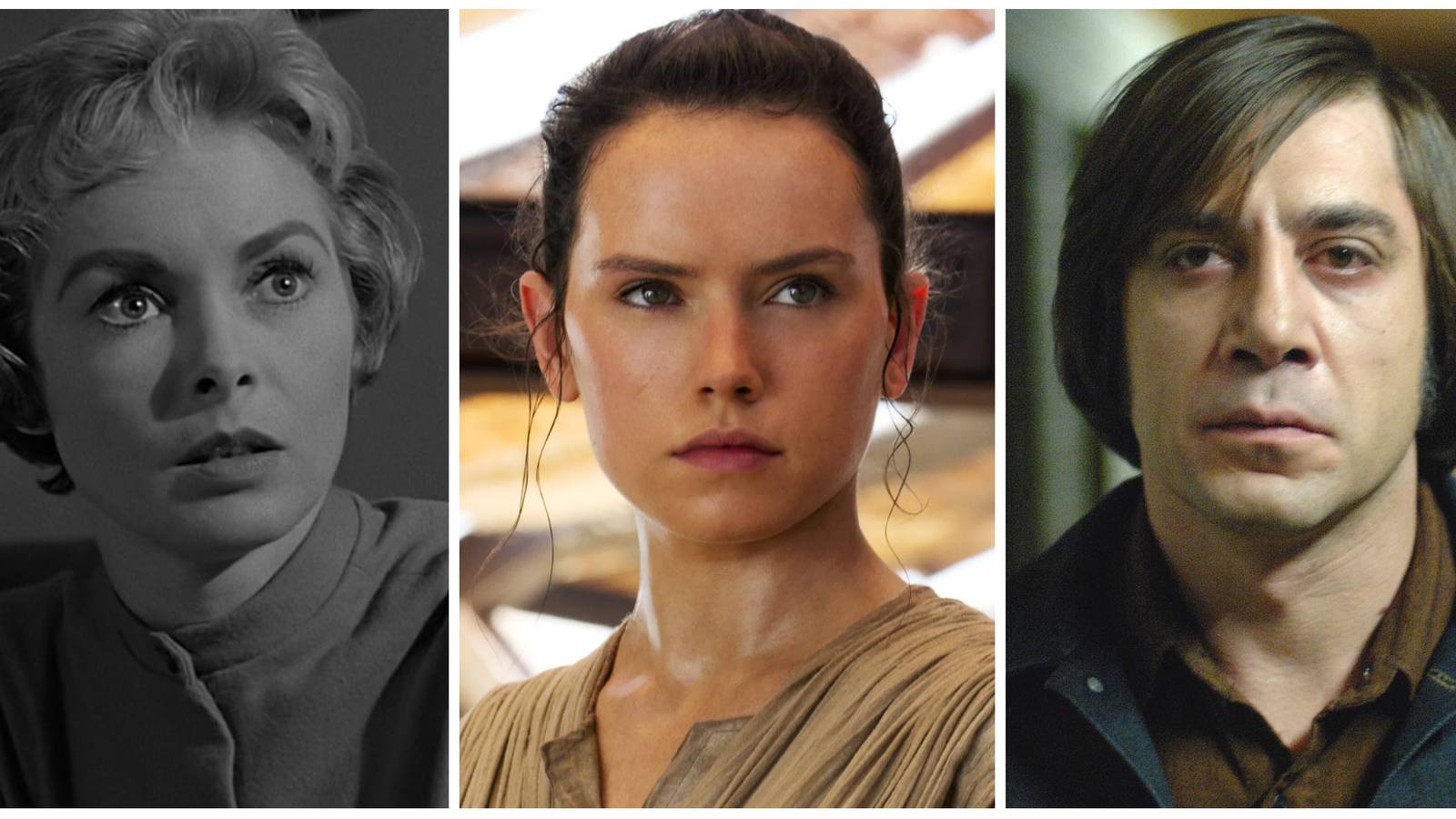 Psycho, Star Wars: The Force Awakens, and No Country for Old Men