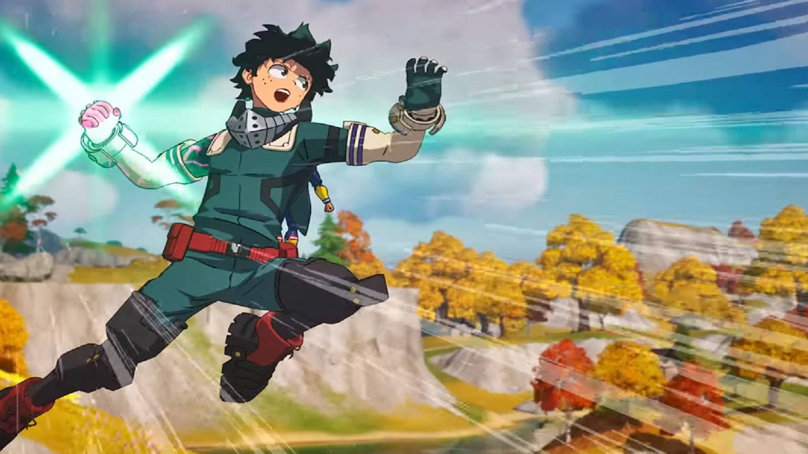 Deku in Fortnite
