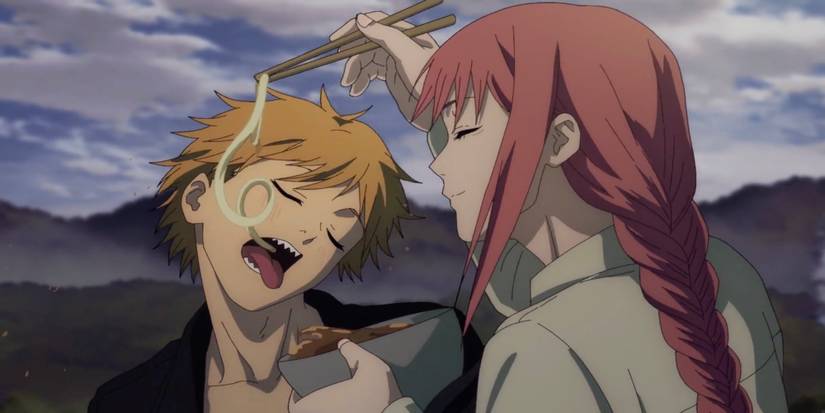 Denji and Makima in Chainsaw Man
