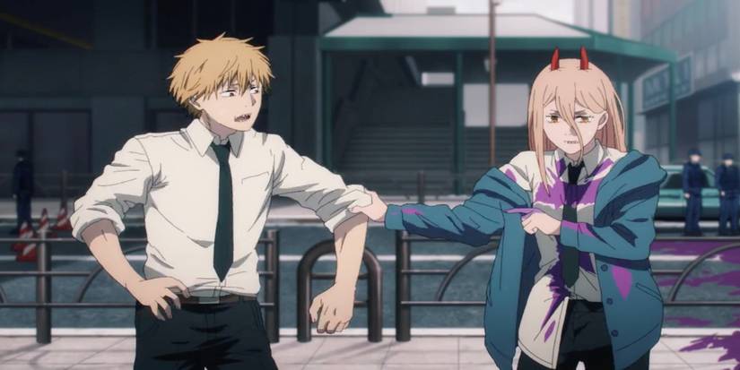 Denji and Power in Chainsaw Man