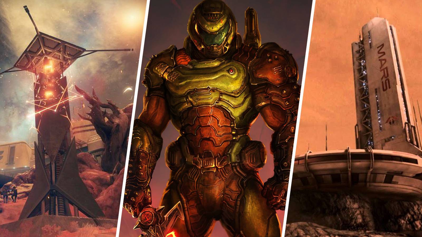 Destiny, Doom, and Mass Effect 3 header image