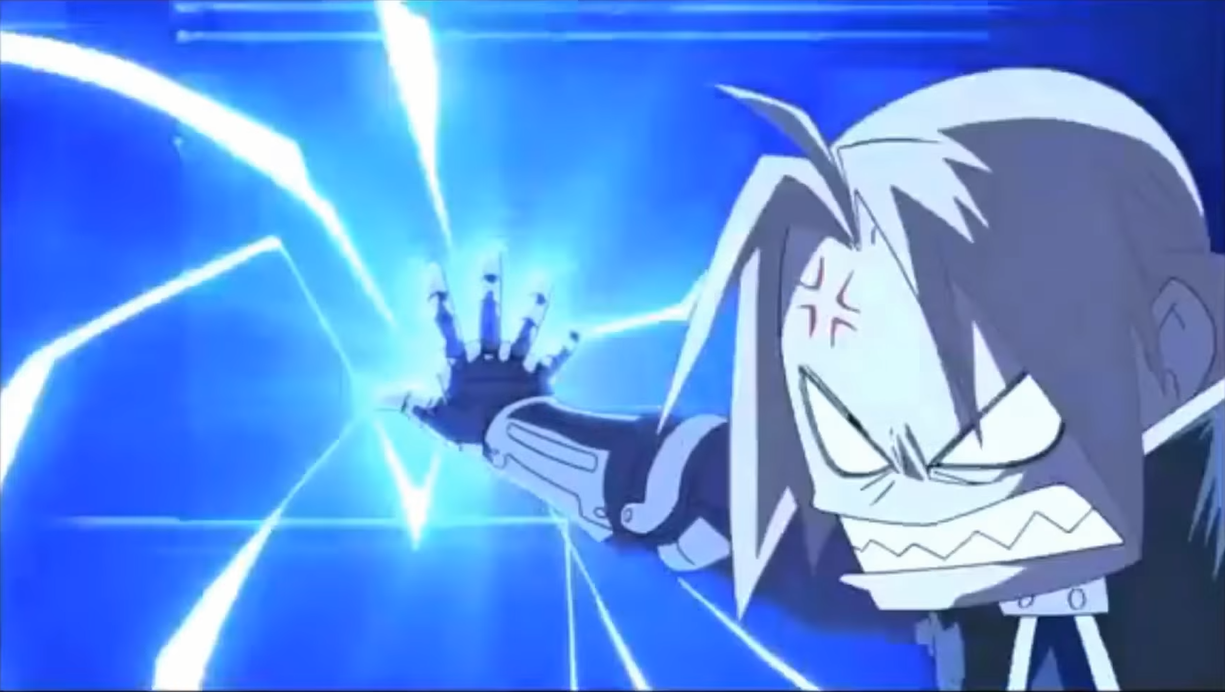 Edward Elric Shouting