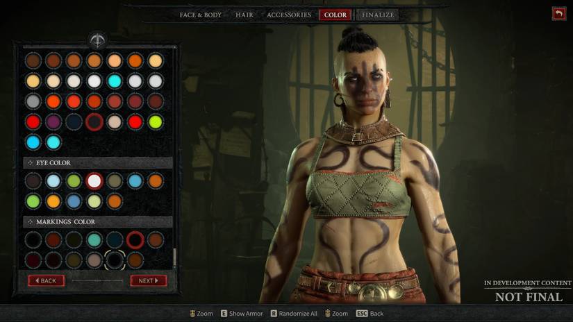 Diablo 4 Character Creation Showcase