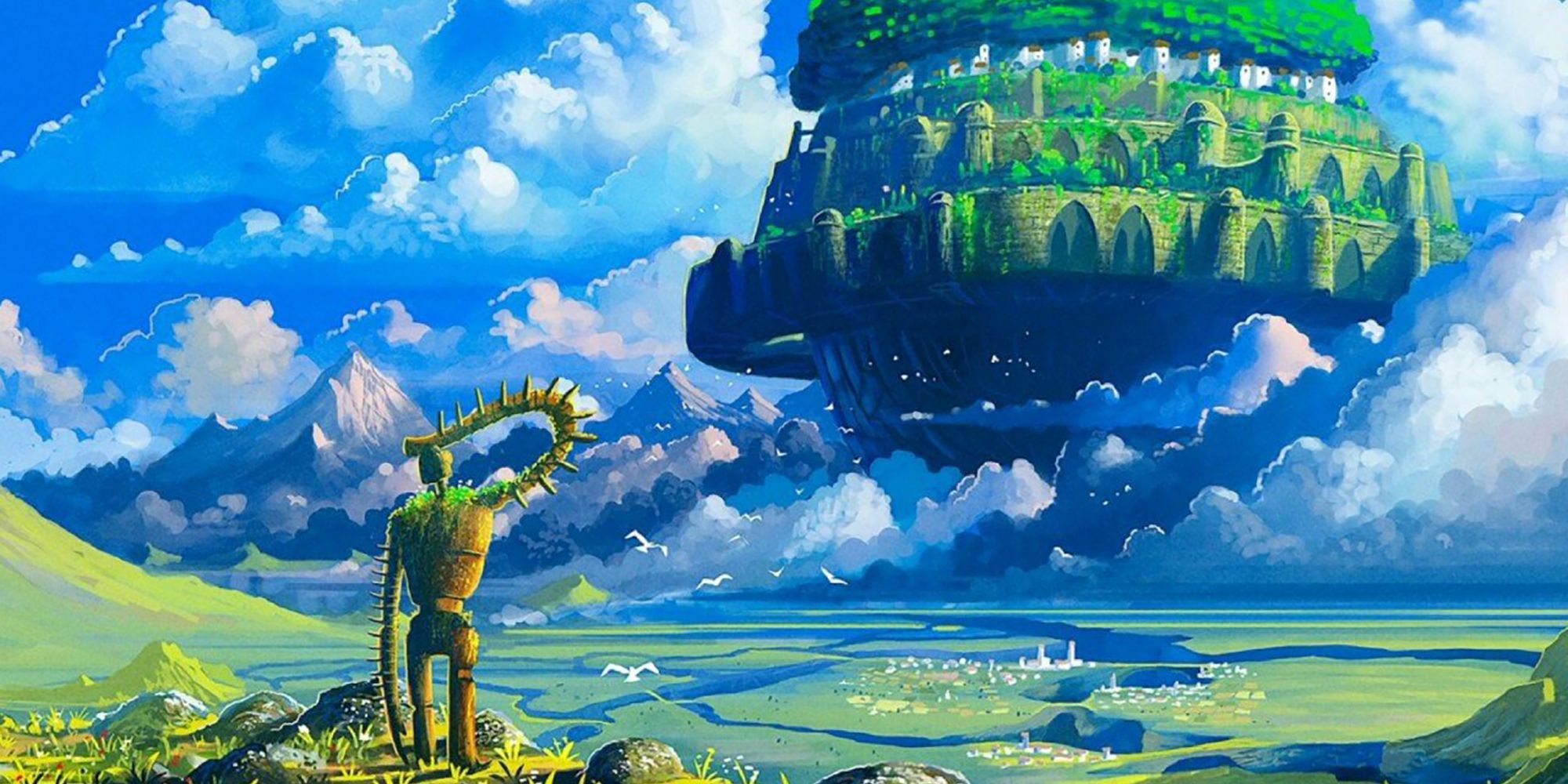 A Poster For Castle In The Sky