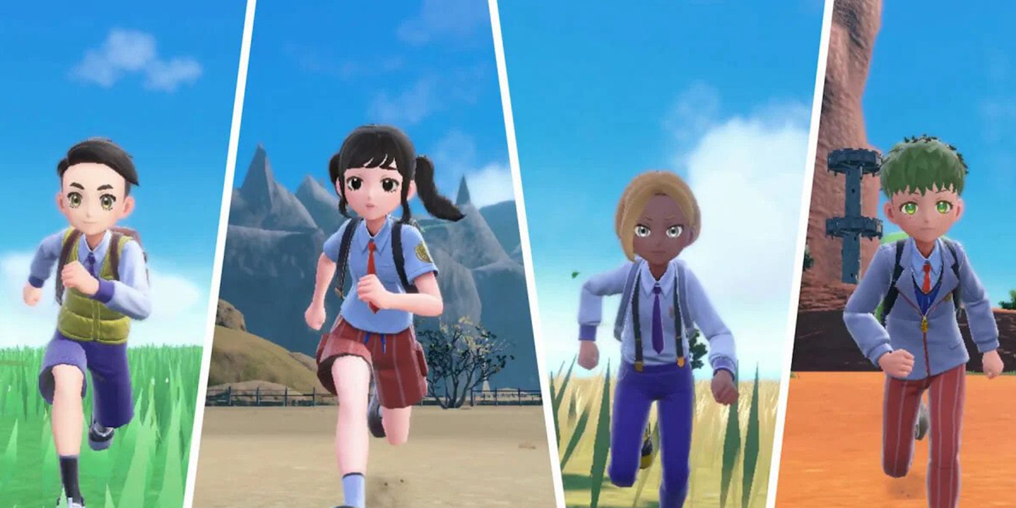 Different Trainers In Pokemon Scarlet & Violet
