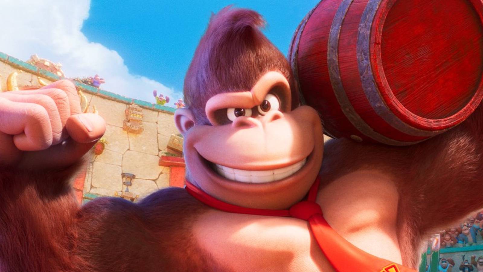 Donkey Kong Super Mario Bros. The Movie design in poster