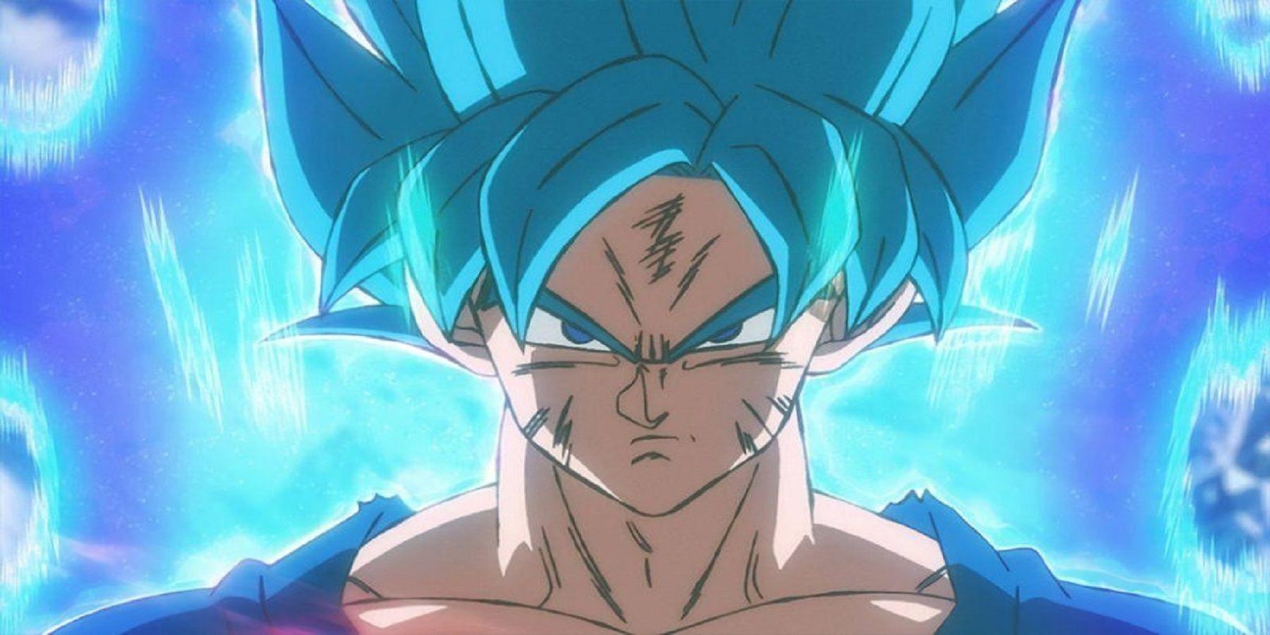 Dragon Ball Goku blue hair