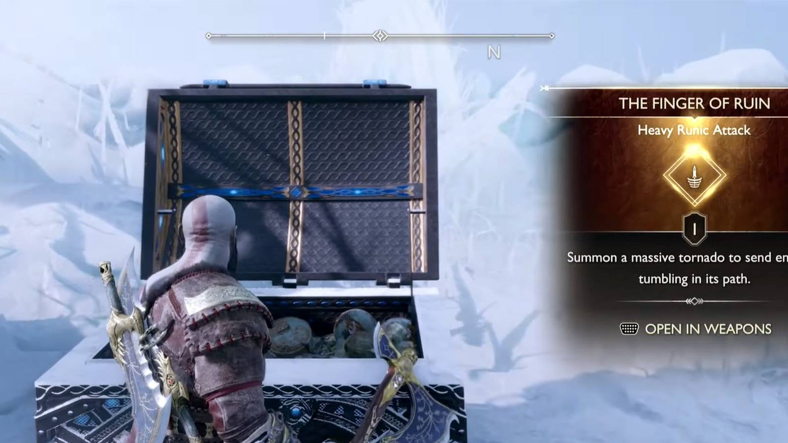 draupnir spear heavy runic attacks location in god of war ragnarok