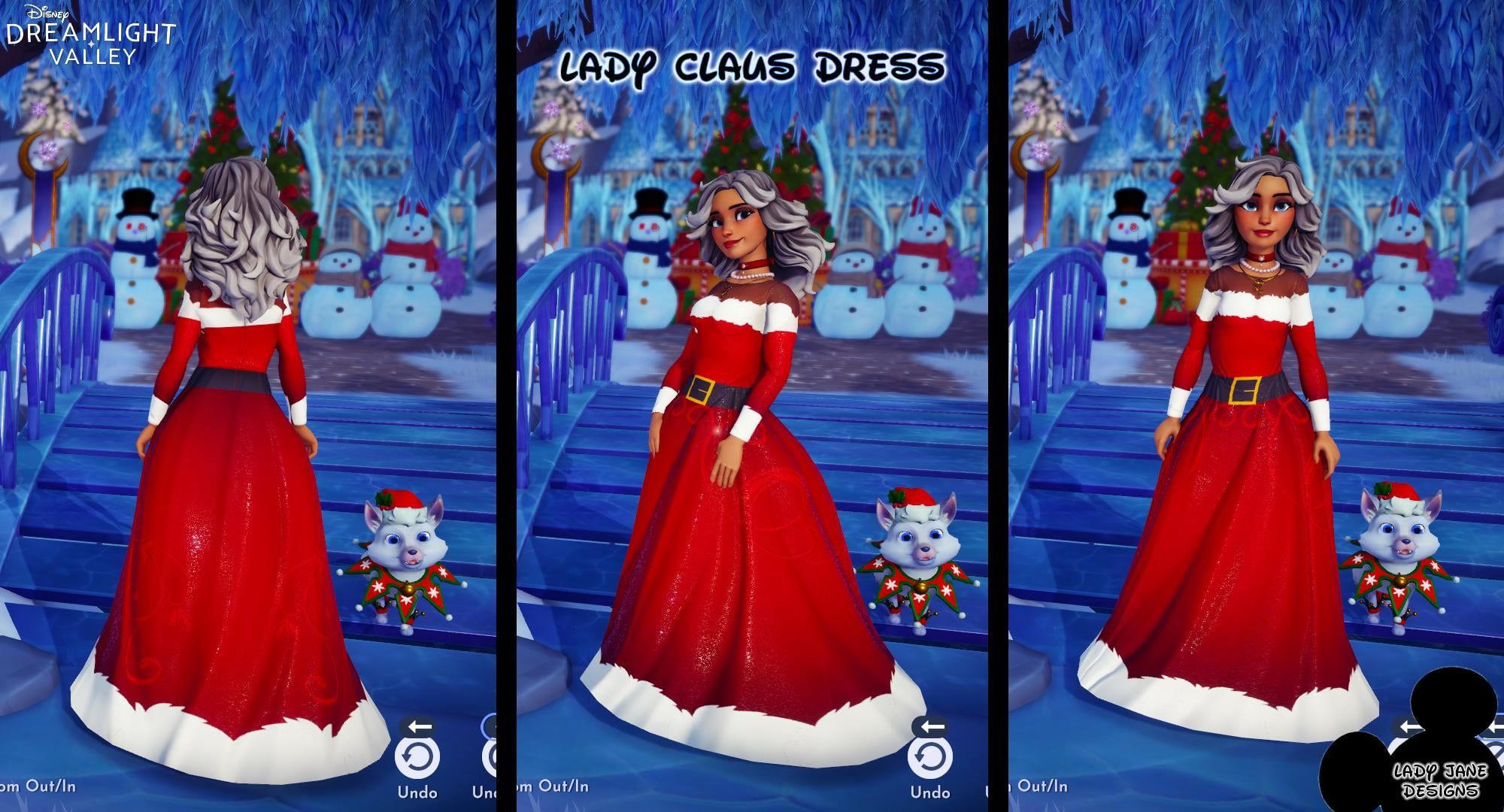 Dreamlight Valley 2 Christmas Dresses