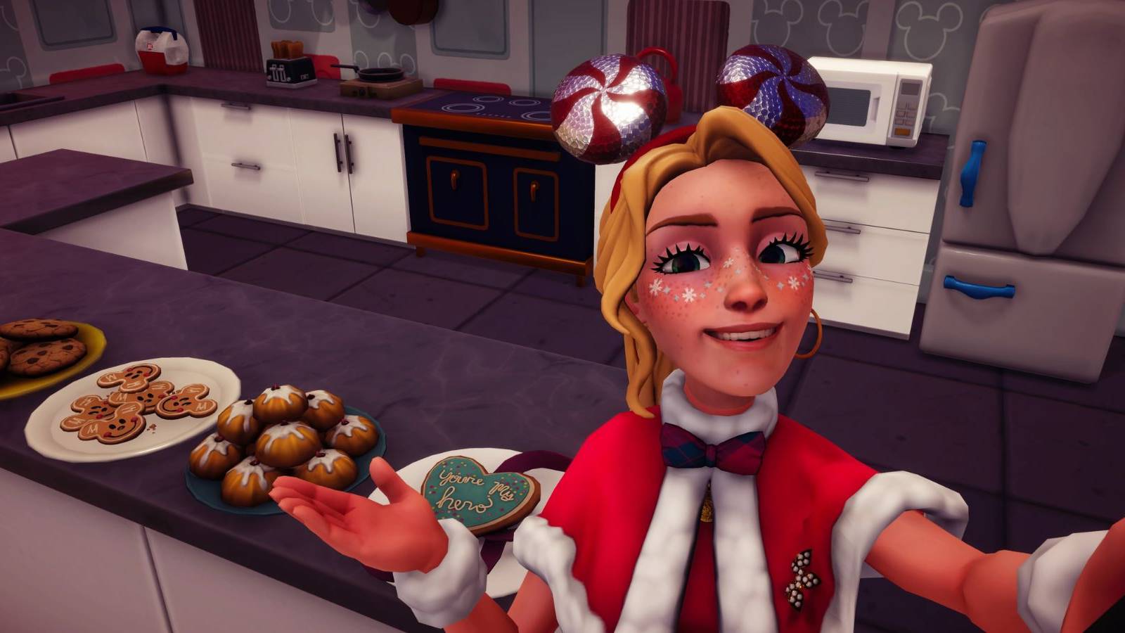 dreamlight valley cookie taste test how to get festive candy ears