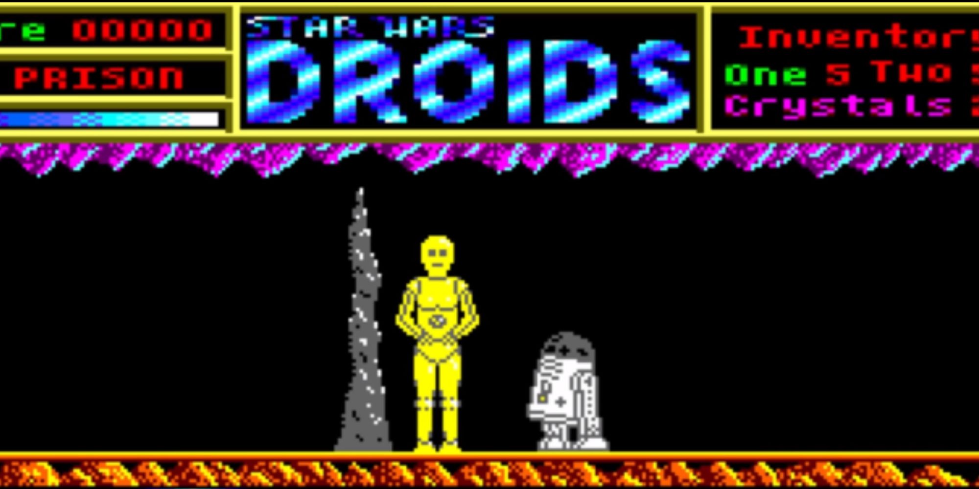 Droids Star Wars 1980s video game