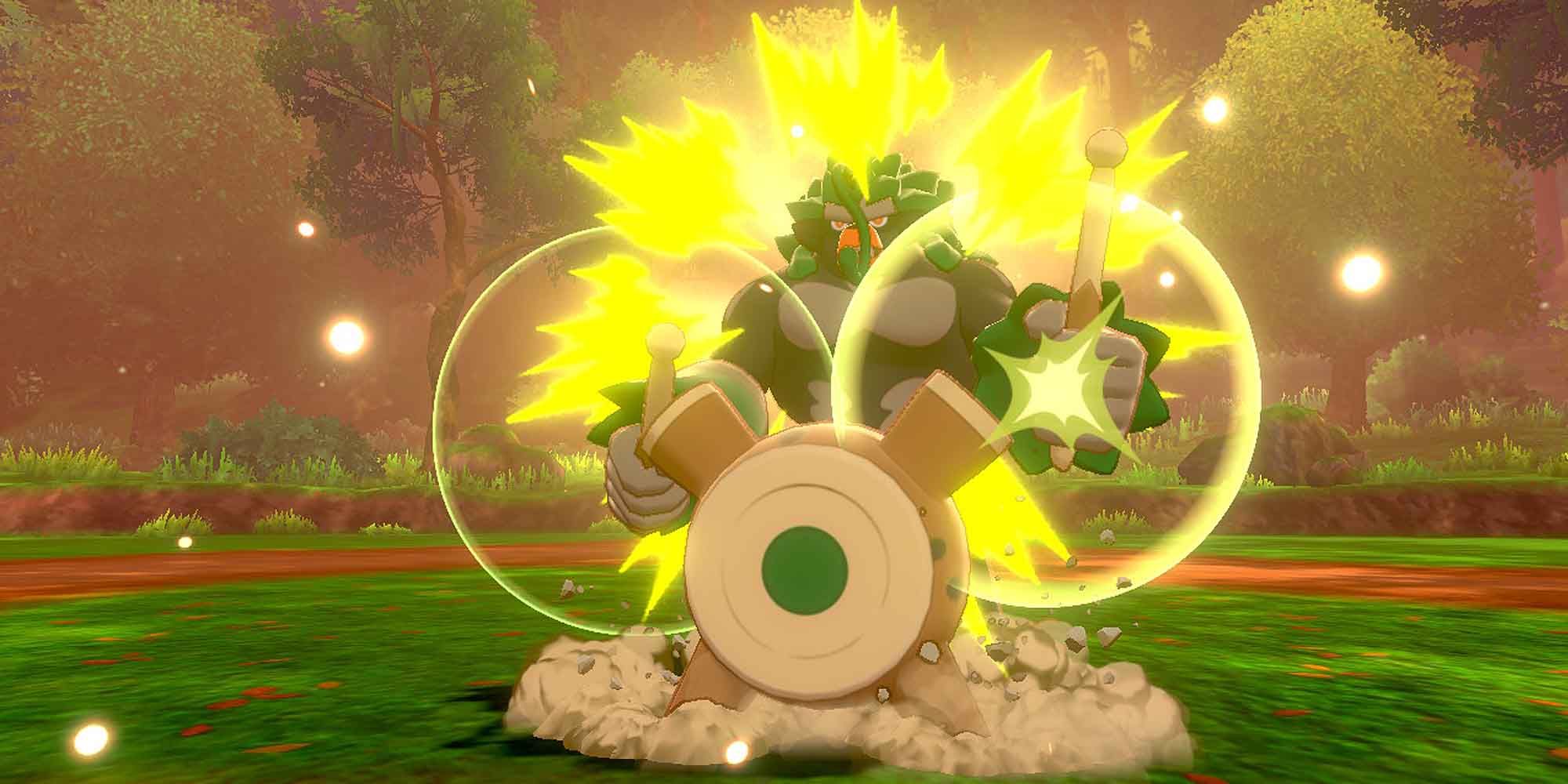 The Drum Beating Grass Move in Pokemon