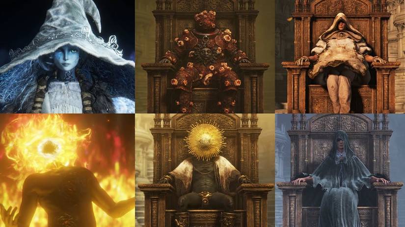 elden ring ranni fia dungeater goldmask frenzied flame endings