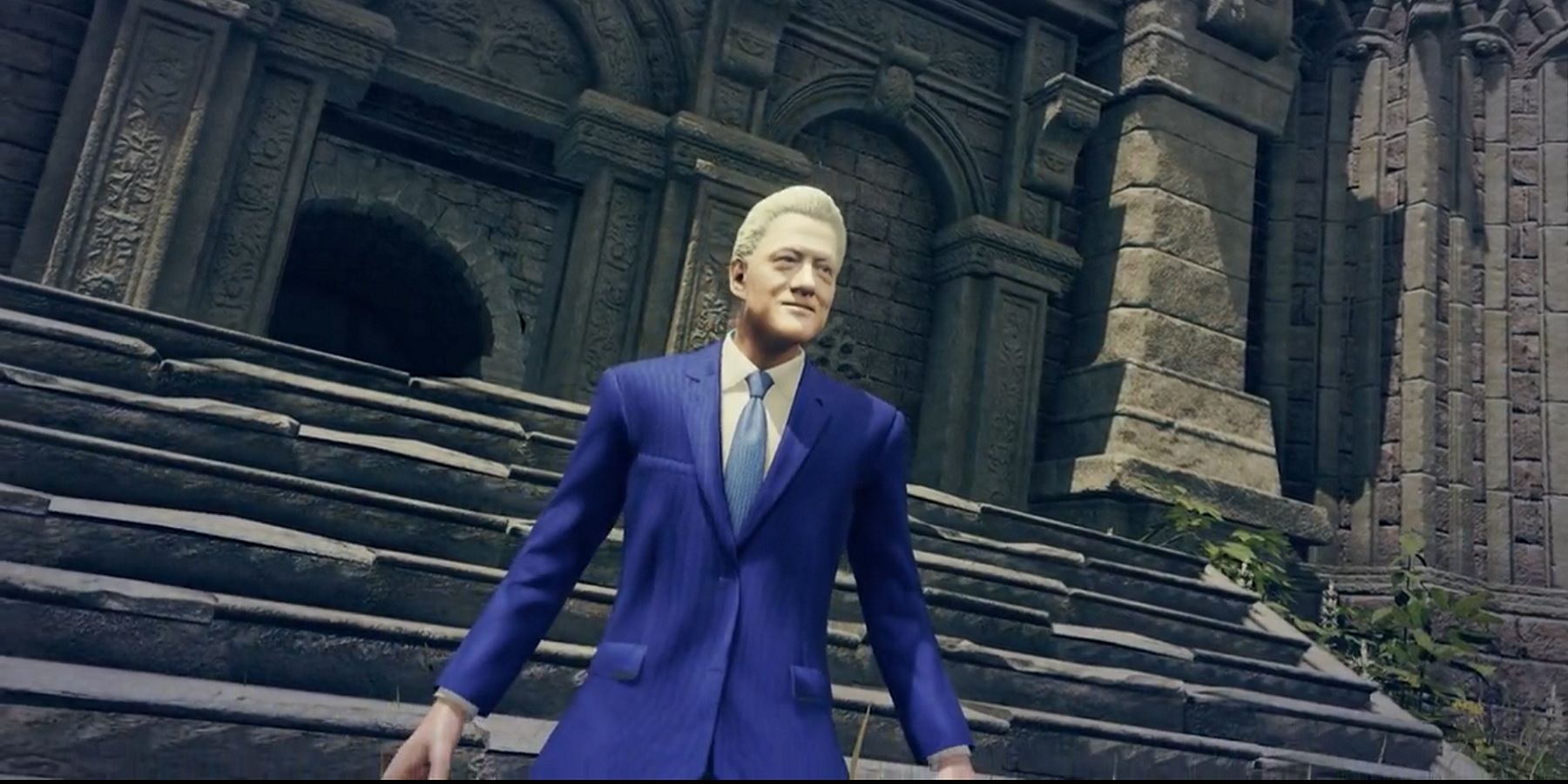 Bill Clinton modded into Elden Ring after bizarre Game Awards