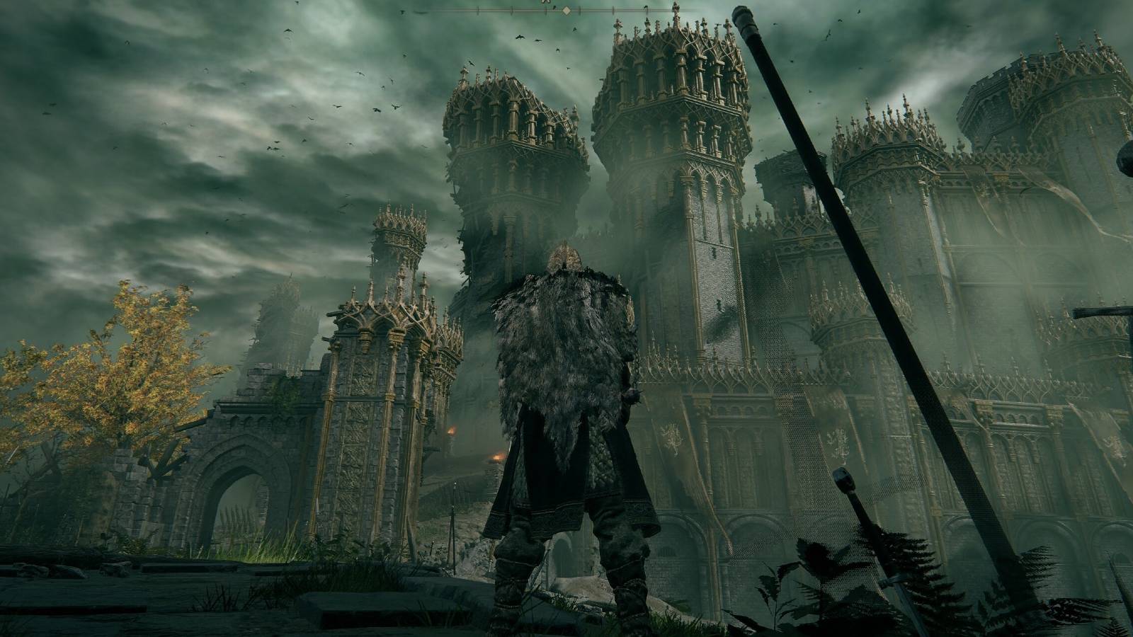 Elden Ring castle setting
