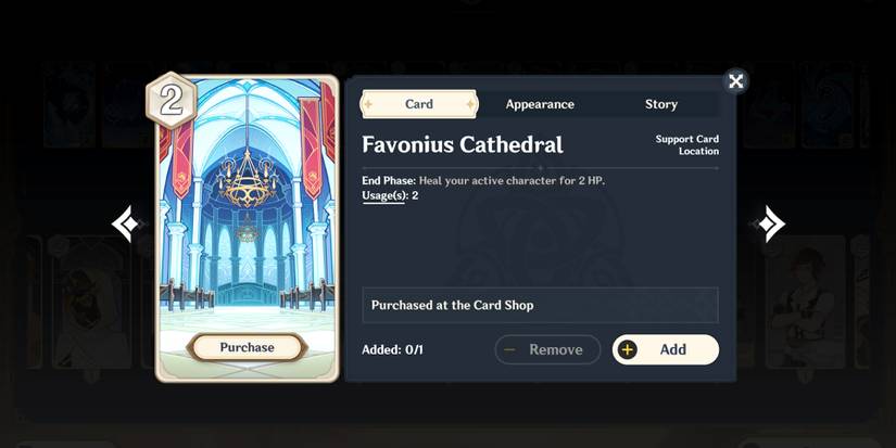 every healing cards in genshin impact genius invokation tcg