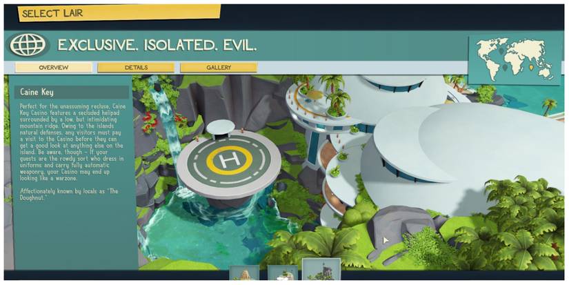 Caine Key in Evil Genius 2