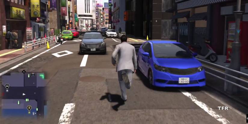 Exploring in Yakuza 6