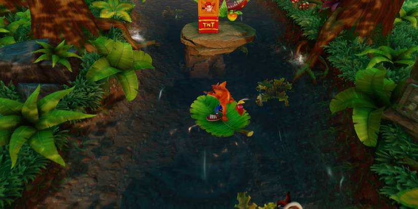 Exploring the world in Crash Bandicoot 2