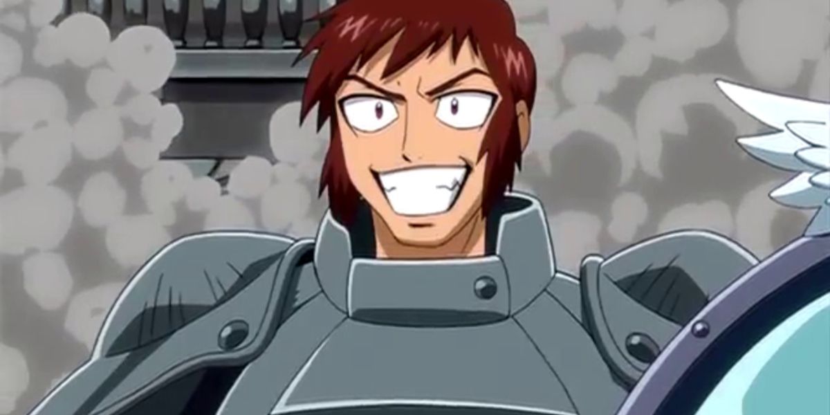 Fairy Tail - Dan Straight smiling