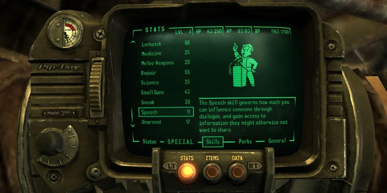 Fallout 3 Skills