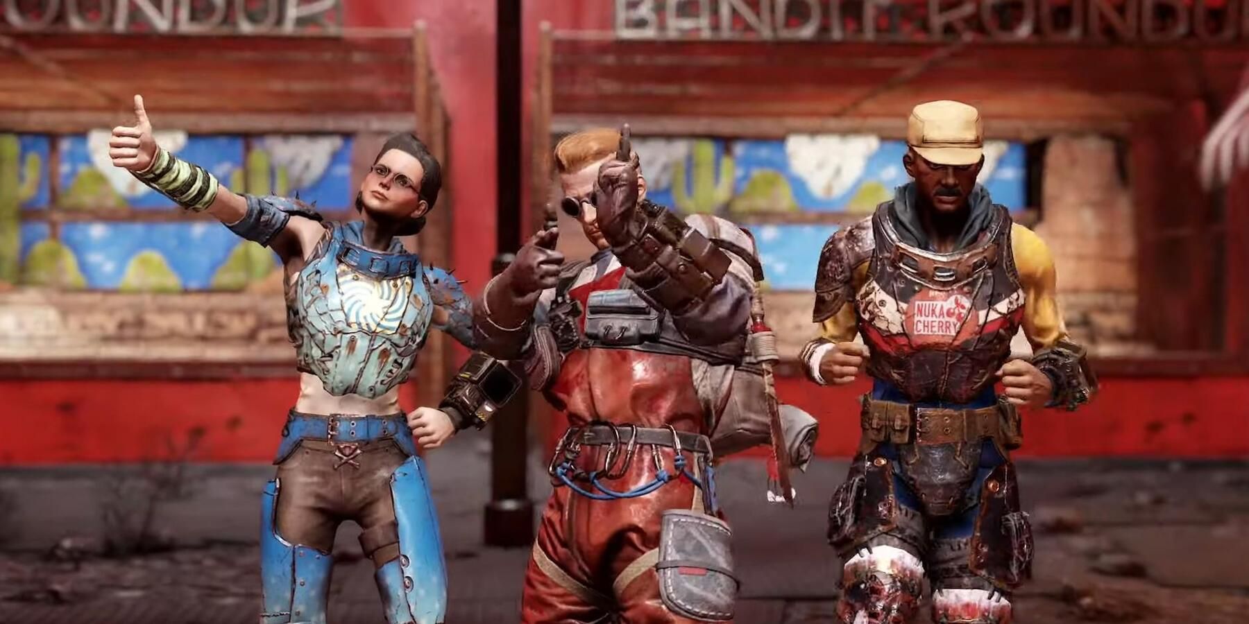 Fallout 76 Survivors at Nuka World