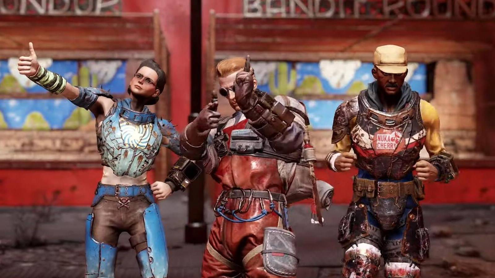 Fallout 76 Survivors at Nuka World