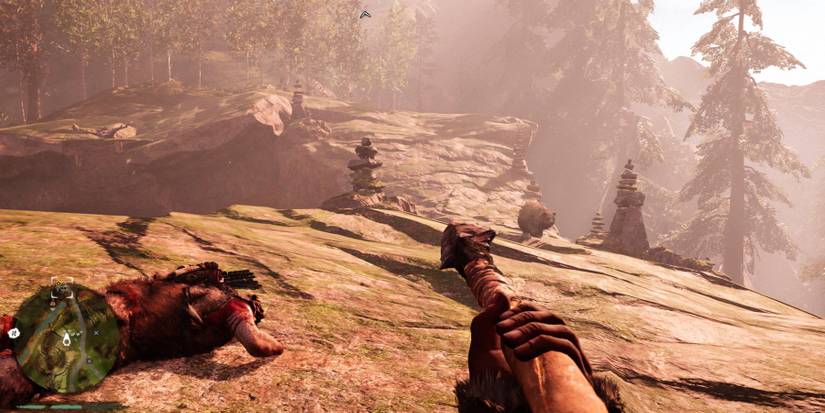 Far Cry Primal defeating a Udam