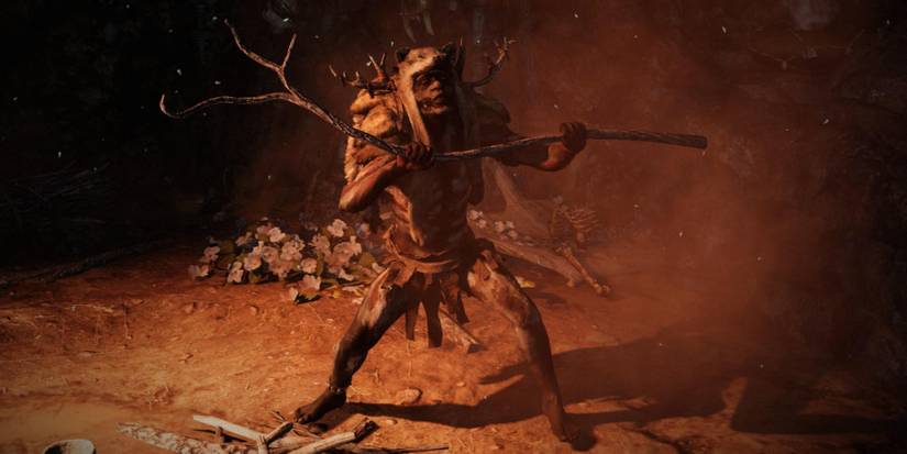 Far Cry Primal inside the shaman's cave
