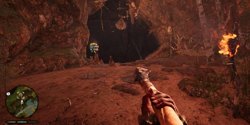 Far Cry Primal outside the shaman's cave