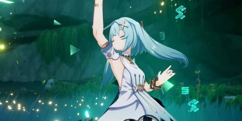 faruzan using her elemental burst in genshin impact