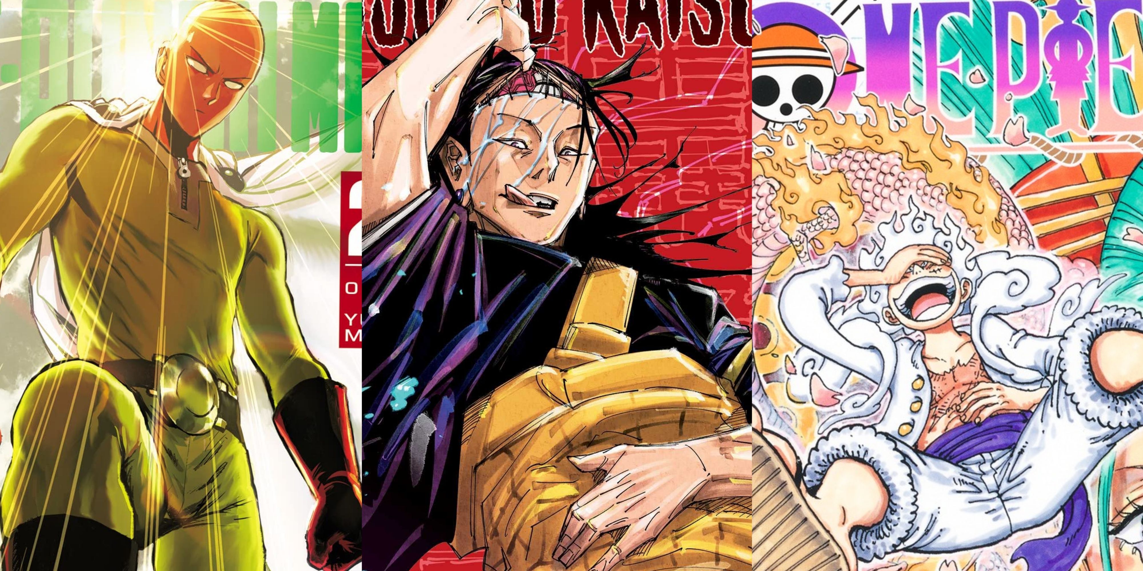 Featured Best Manga of 2022 Jujutsu Kaisen One Piece One Punch Man 