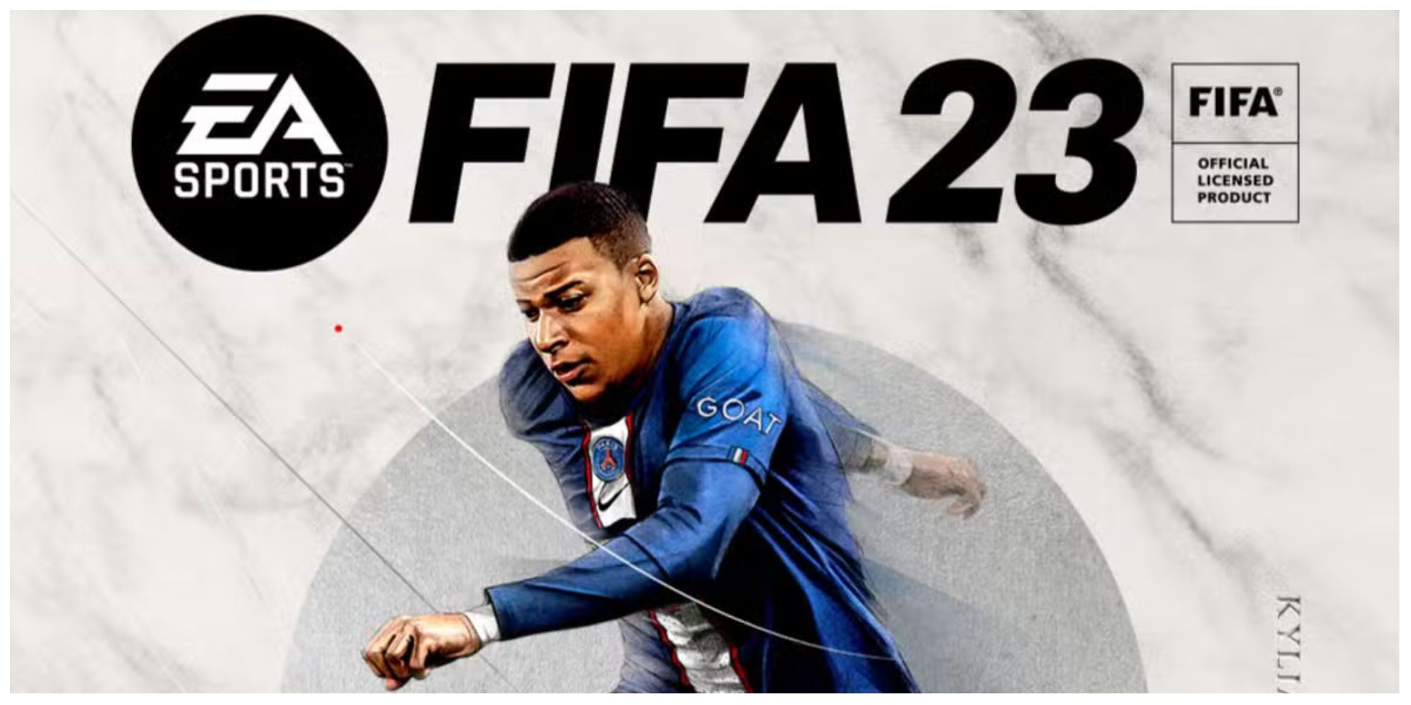 Fifa 23 cover art Mbappe 