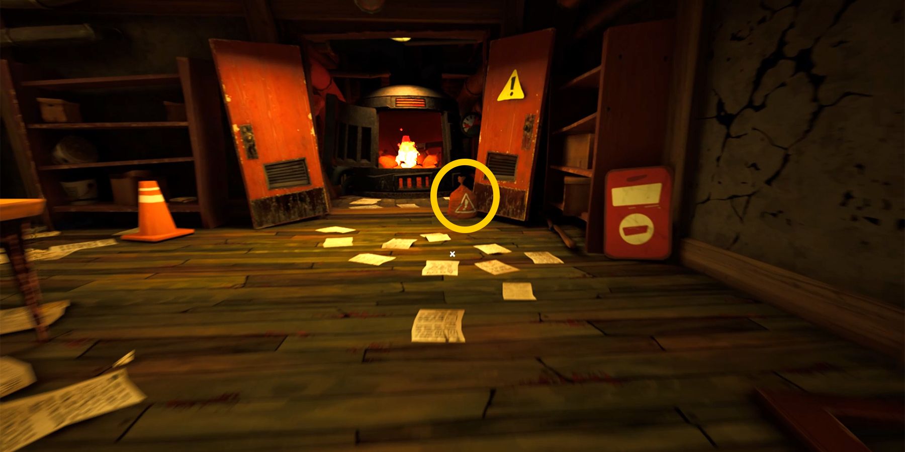fifth waste bag location in hello neighbor 2 back to school dlc