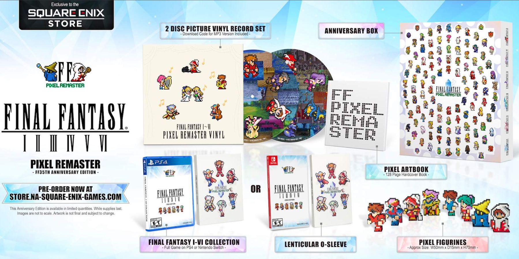 final fantasy pixel remaster anniversary edition