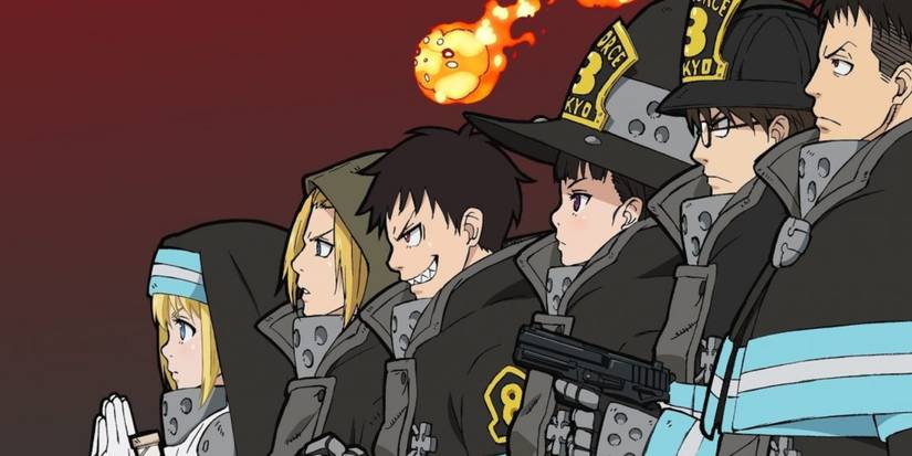 Fire Force - Every member of company 8