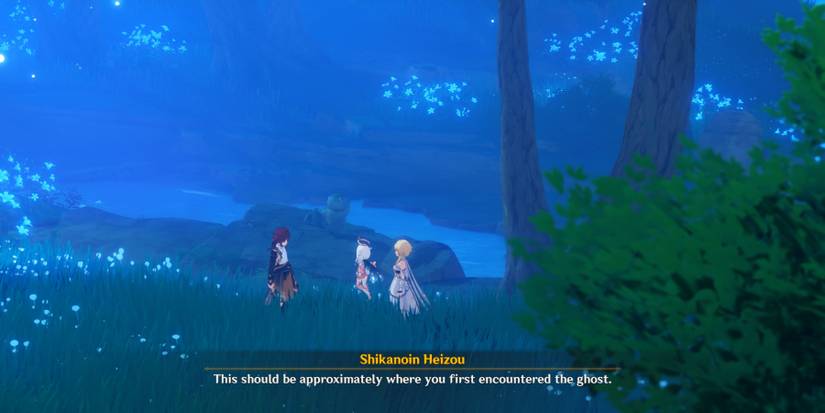 first investigation area in genshin impact