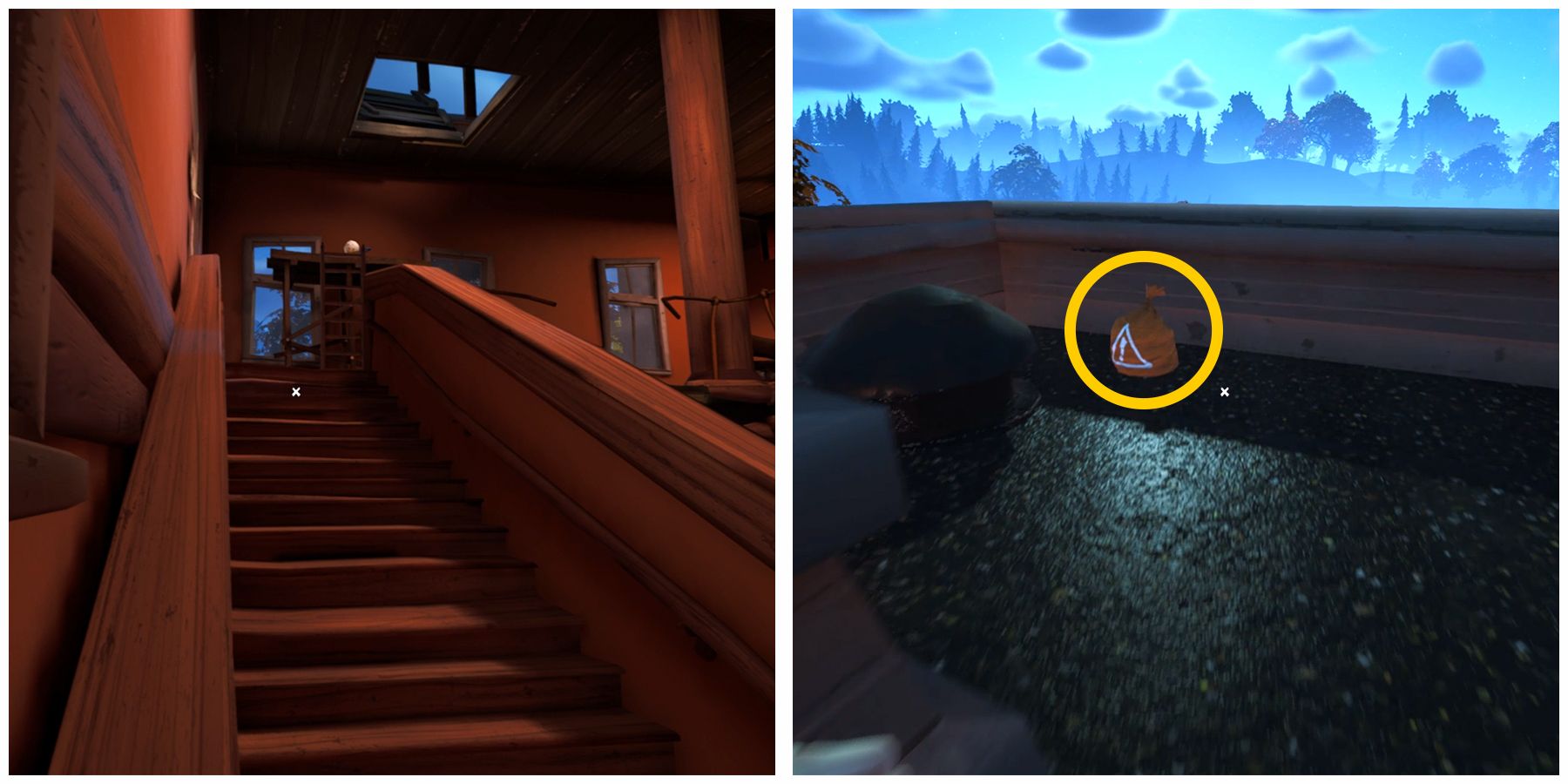 first waste bag location in hello neighbor 2 back to school dlc