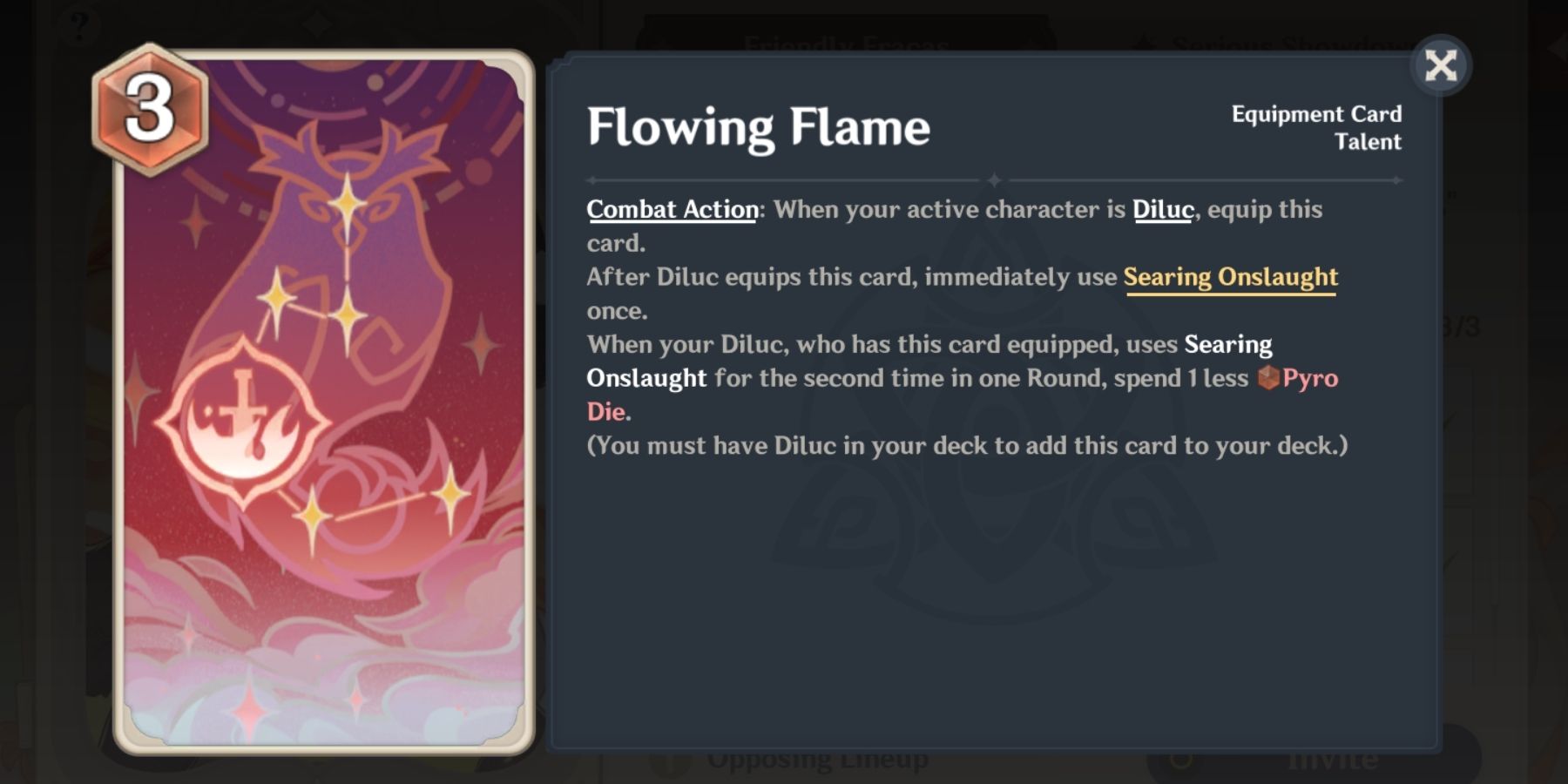 flowing flame in genshin impact