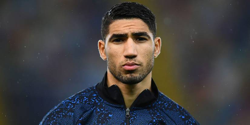 Football Player Achraf Hakimi