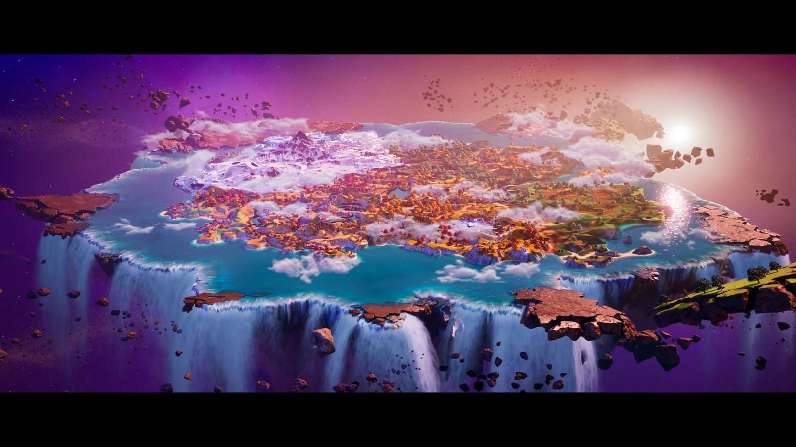 fortnite chapter 4 map