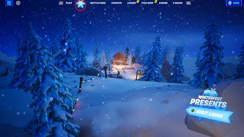 fortnite winterfest quest