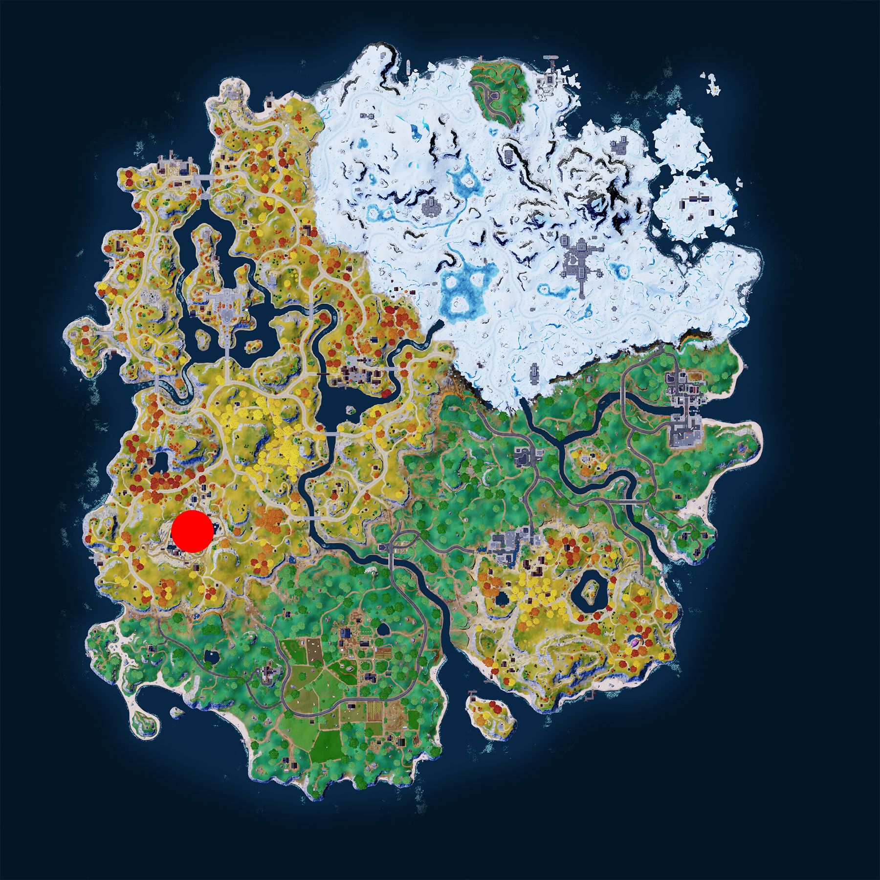 Fortnite travel distance using Kinetic Ore.