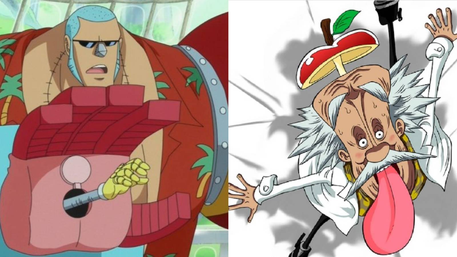 Franky and Vegapunk One PIece