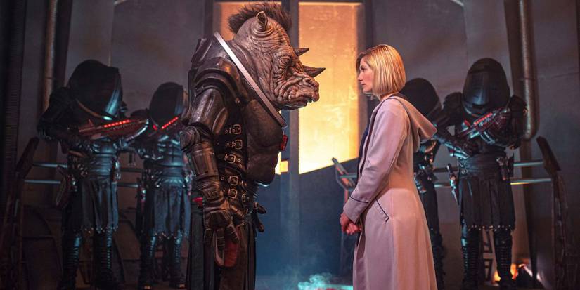A screencap of the Doctor Who episode Fugitive of the Judoon