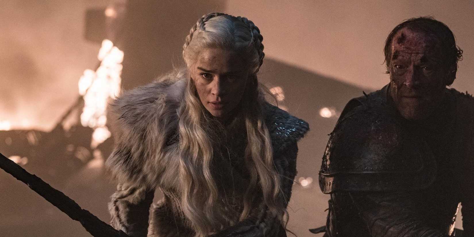 Daenerys and Jorah in Game of Thrones Season 8