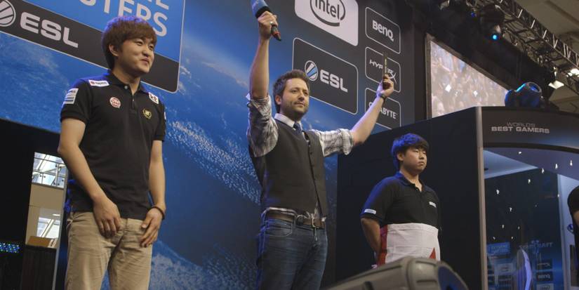 Gamechangers Dreams of Blizzcon host presenting esports players