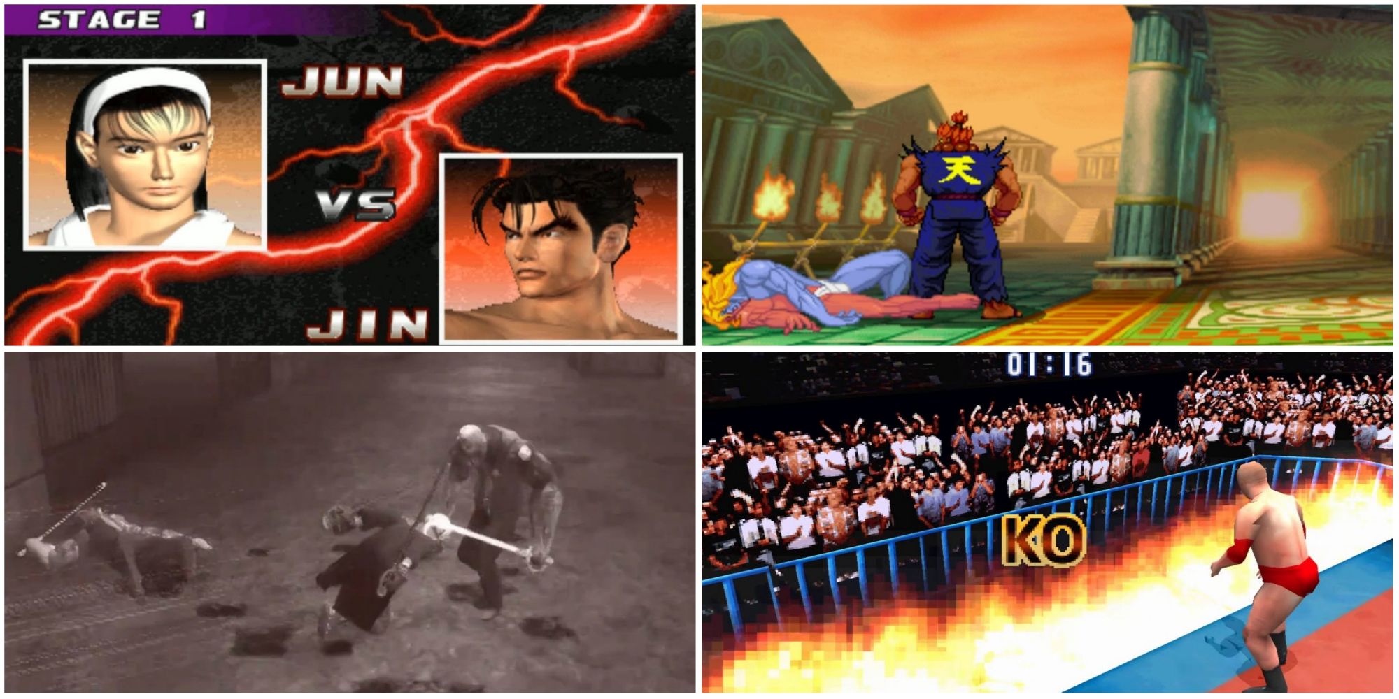 Hidden Game Data- Tekken 3 Street Fighter 3 Third Strike Metal Gear Solid 3 The Pro Wrestling 2
