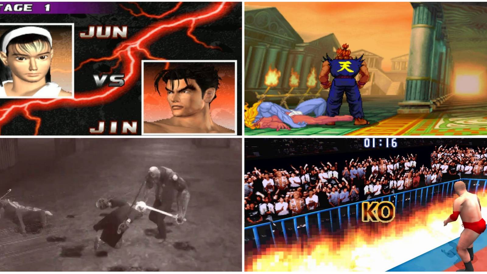 Hidden Game Data- Tekken 3 Street Fighter 3 Third Strike Metal Gear Solid 3 The Pro Wrestling 2